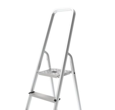Escabeau pliable en aluminium 5 marches – Hauteur de travail 2,73 m