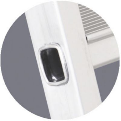 Escabeau pro ARTUB en aluminium 5 marches – Hauteur de travail 2,99 m