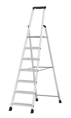Escabeau pro ARTUB en aluminium 7 marches – Hauteur de travail 3,41 m
