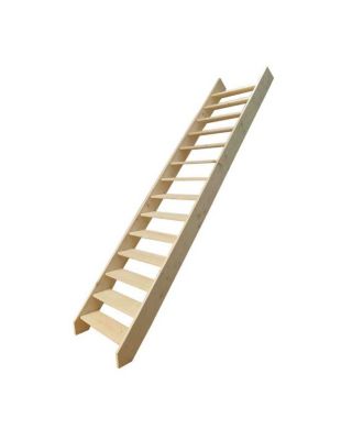 Escalier De Meunier Aulac Sapin70 Sans Rampe     H Sol Sol 280 Cm