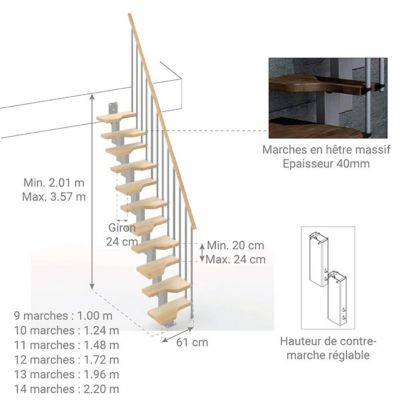 escalier-droit-10-marches-hauteur-franchir-de-2-21-2-61m