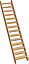 Escalier droit bois Normandie l.74,5 cm 14 marches sapin Kordo