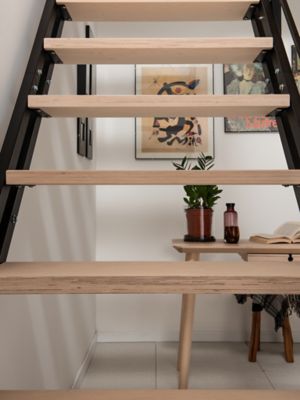 Escalier Droit Pop Avec Rampe Castorama