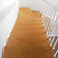 Escalier en L métal et bois Magia 90 l.80 cm 12 marches blanc/clair
