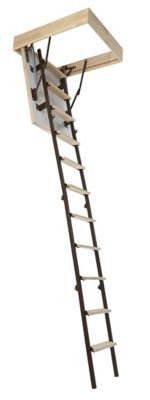un escalier grenier escamotable - métallique et motorisé