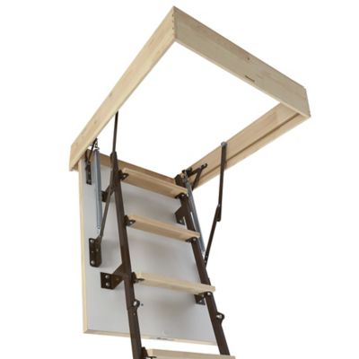 escalier escamotable en bois pour espace restreint mac allister trappe de 60 cm castorama