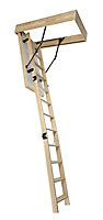 Escalier escamotable Mac Allister en bois hauteur maximale 2,80 m