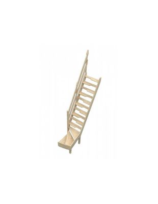 Escalier quart tournant bas ADRET Sapin