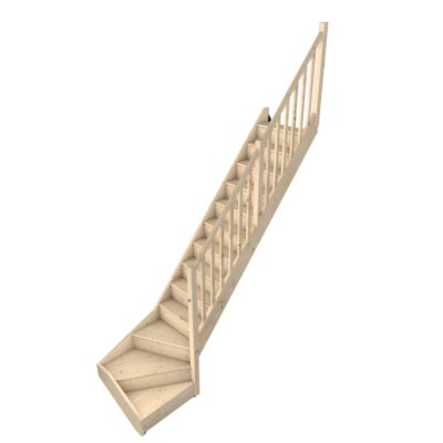 Escalier Quart Tournant Droit