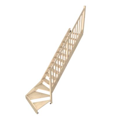 Escalier Car Tournant Droit