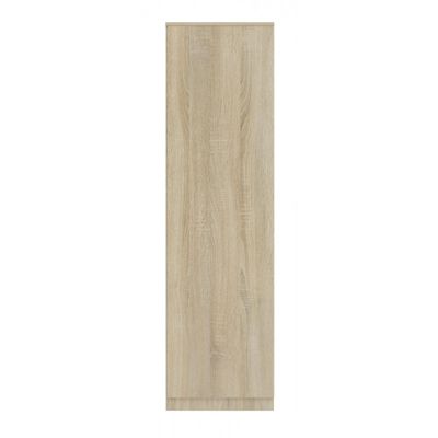ESME - Armoire simple style scandinave - 1 porte - 50x50x180 cm - CHÊNE SONOMA