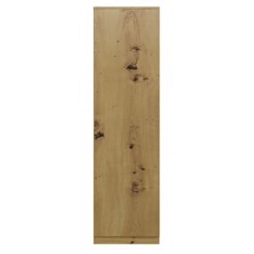 ESME - Armoire simple style scandinave chambre à coucher - 50x50x180 - 1 porte - Dressing