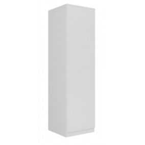 ESME - Armoire simple style scandinave chambre à coucher - 50x50x180 - 1 porte - Dressing