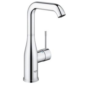 Essence Mitigeur monocommande pour lavabo, Taille L, cartouche en céramique, Chrome (23541001)