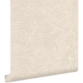 ESTAhome papier peint 3D motif nuages beige clair - 0.53 x 10.05 m - 139660