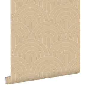 ESTAhome papier peint art déco cervine - 50 x 900 cm - 139778