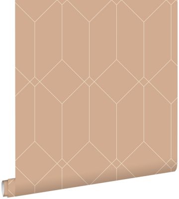 ESTAhome papier peint art déco terracotta - 50 x 900 cm - 139748 ...