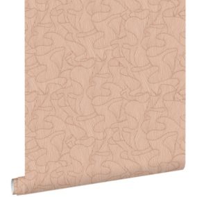 ESTAhome papier peint corail terracotta claire - 50 x 900 cm - 139502