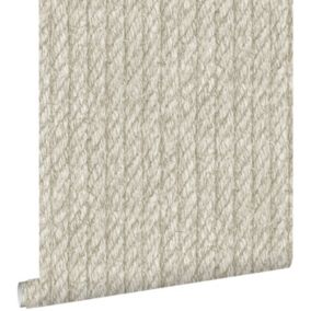 ESTAhome papier peint cordes beige - 53 cm x 10,05 m - 138246