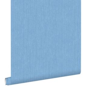 ESTAhome papier peint denim bleu - 53 cm x 10,05 m - 148605