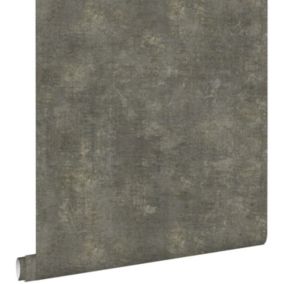 ESTAhome papier peint effet béton gris chaud - 50 x 900 cm - 148757