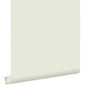 ESTAhome papier peint effet lin beige - 0,53 x 10,05 m - 148739