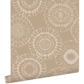 ESTAhome papier peint fleurs cervine - 50 x 900 cm - 139823