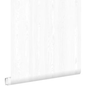 ESTAhome papier peint imitation bois blanc - 53 cm x 10,05 m - 138927