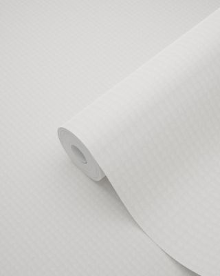 ESTAhome papier peint imitation broderie blanc 53 cm x 10.05 m