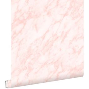 ESTAhome papier peint marbre rose clair - 0,53 x 10,05 m - 139194