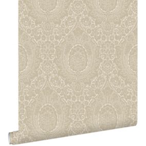 ESTAhome papier peint ornement beige - 50 x 900 cm - 139631