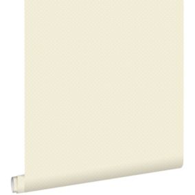 ESTAhome papier peint petits points beige crème et argent - 53 cm x 10,05 m - 137313