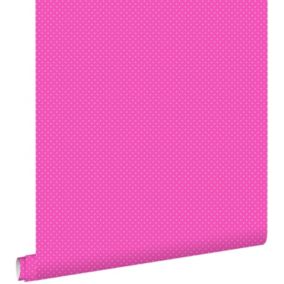 ESTAhome papier peint petits points rose - 53 cm x 10,05 m - 137311