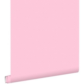 ESTAhome papier peint petits points rose doux - 53 cm x 10,05 m - 137312