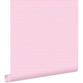 ESTAhome papier peint points rose clair - 53 cm x 10,05 m - 115705