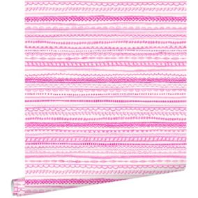 ESTAhome papier peint ruban en dentelle rose bonbon - 0,53 x 10,05 m - 138840