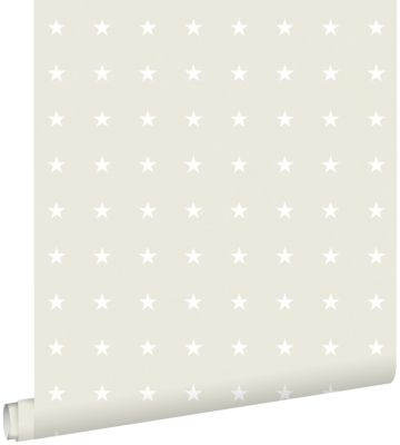 ESTAhome papier peint étoiles beige 53 cm x 10.05 m
