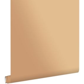 ESTAhome papier peint uni brun cuivré brillant - 0,53 x 10,05 m - 138835