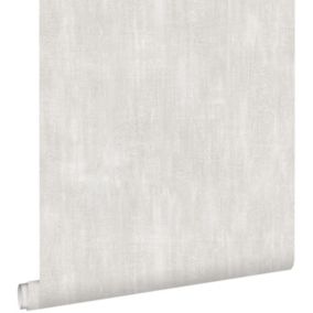 ESTAhome papier peint uni à effet pictural gris clair - 53 cm x 10,05 m - 127636