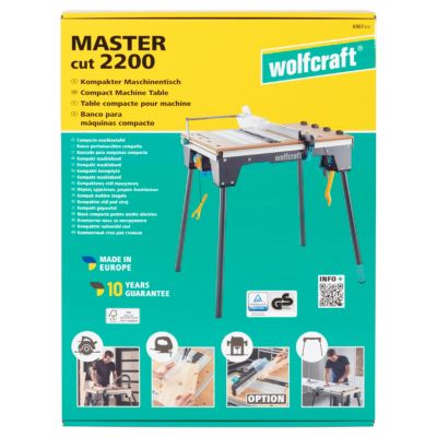 Etabli compact Wolfcraft MasterCut 2200