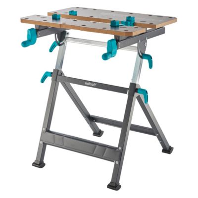 Etabli de serrage / étau pliant Wolfcraft Master 650 Ergo