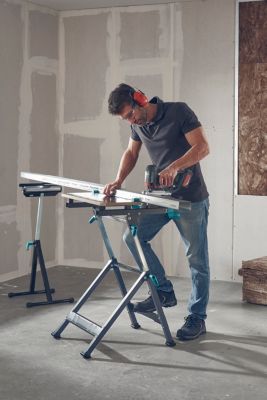 Etabli de serrage / étau pliant Wolfcraft Master 650 Ergo
