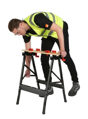 Etabli pliant mobile 100kg - 56 cm Acier