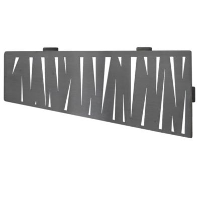 Etagère de douche en acier inox 26,8 x 7/12,2 x 26,2cm x 2 mm - Rectangulaire design Tiger - fixation sans perçage