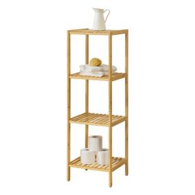 Etagère de rangement Lierne 33 x 33 x 110 cm en.casa