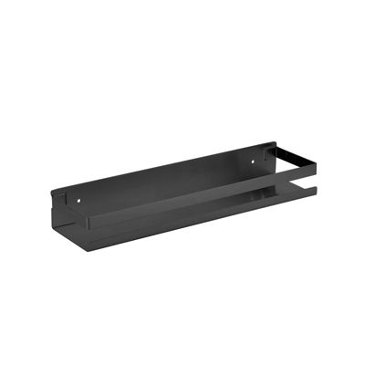 Lot De 3 Étagères Douche Sans Percage UZIMOO - Acier Inoxydable 304, Noir, Adhésif Renforcé