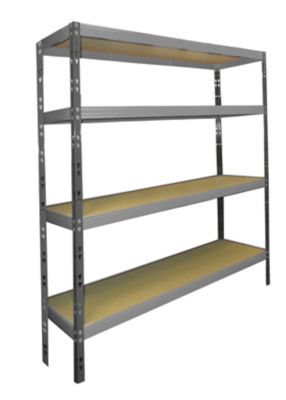 Etagere En Metal Grise L 180 X P 60 X H 180 Cm Castorama