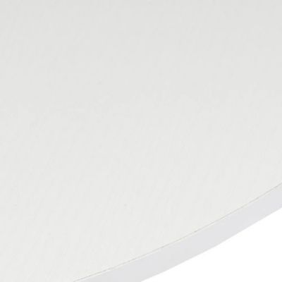 Etagère meuble d'angle à 3 niveaux coloris blanc - Longueur 30 x Largeur 30 x Hauteur 76 cm