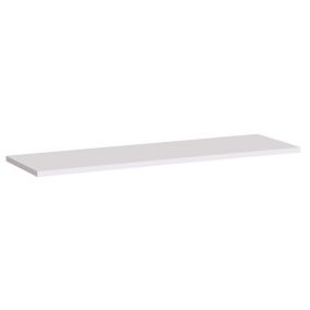 Etagère murale 120cm collection SWITCH. Coloris blanc.