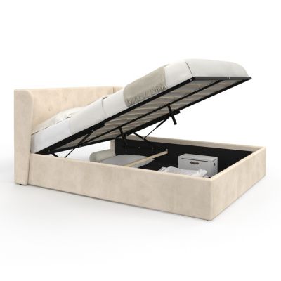 Vestiaire D'entrée Avec Miroir Hanae Effet Naturel Cannage - Vestiaire